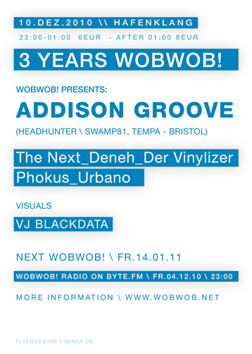 WobWob! presents: Addison Groove