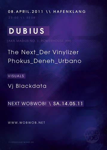 WobWob! presents: Dubius