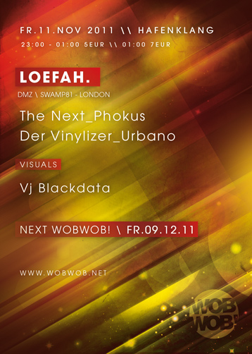 WobWob! presents: Loefah