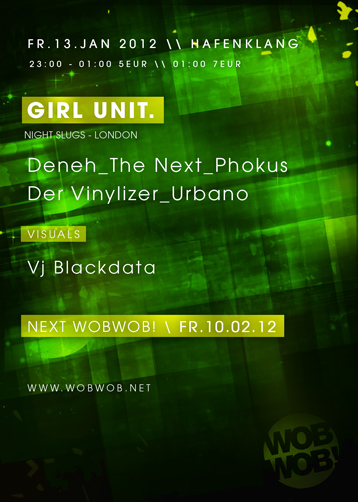 WobWob! presents: Girl Unit