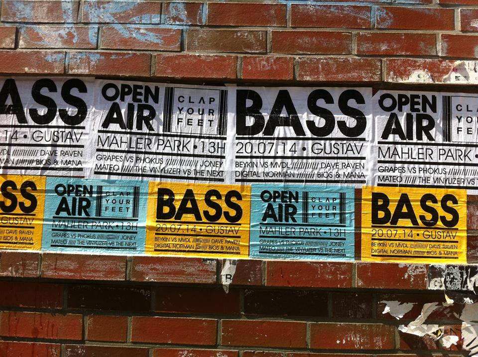 CYF Bass Open Air im Gustav-Mahler-Park.
